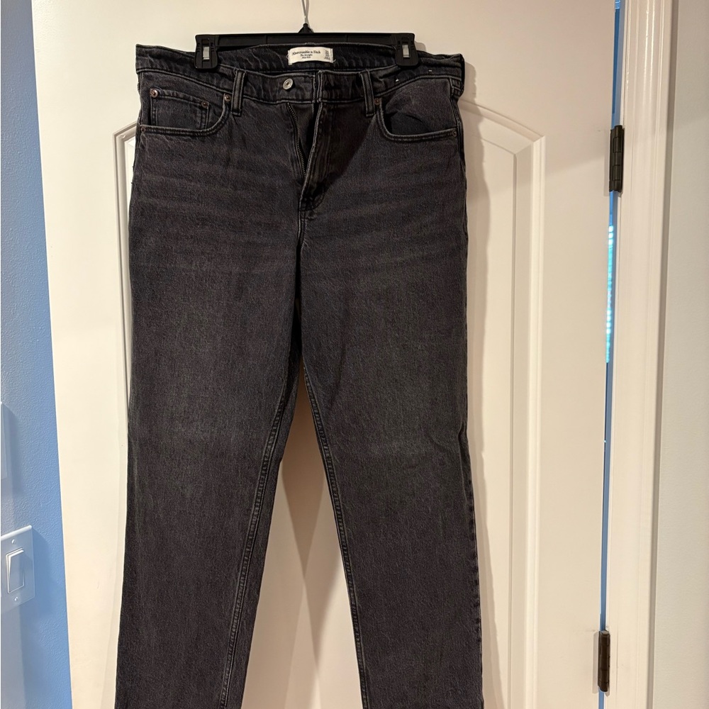 Abercrombie & Fitch Black Denim Jeans